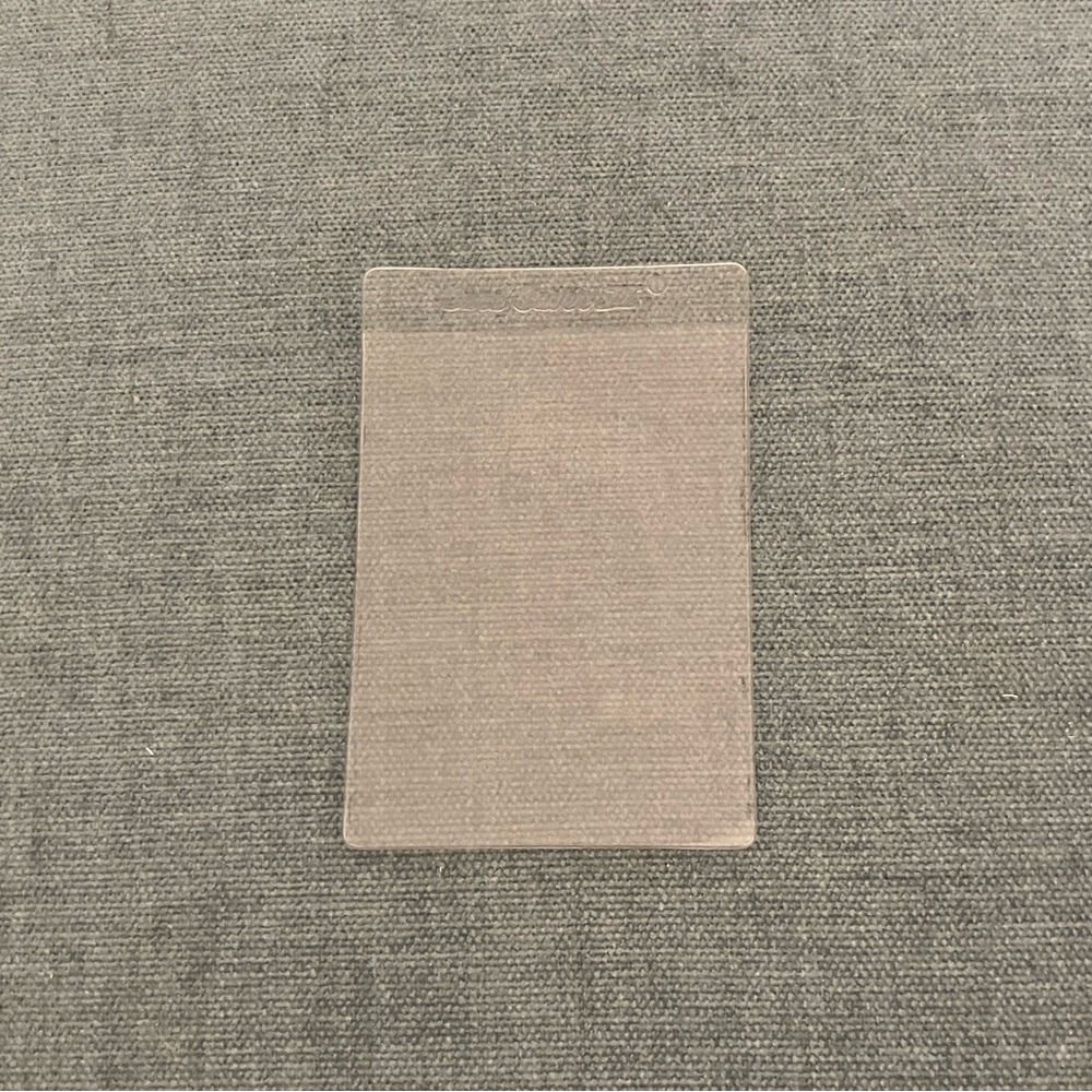 Plastic Baseball Card Trading Card Holder